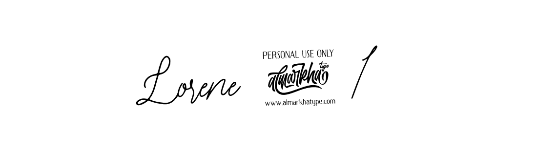 Design your own signature with our free online signature maker. With this signature software, you can create a handwritten (Bearetta-2O07w) signature for name Lorene @ 18. Lorene @ 18 signature style 12 images and pictures png