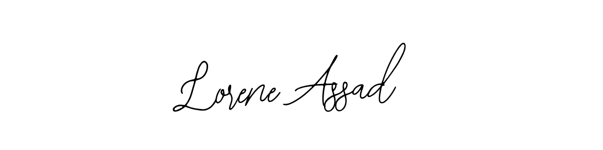 Lorene Assad stylish signature style. Best Handwritten Sign (Bearetta-2O07w) for my name. Handwritten Signature Collection Ideas for my name Lorene Assad. Lorene Assad signature style 12 images and pictures png