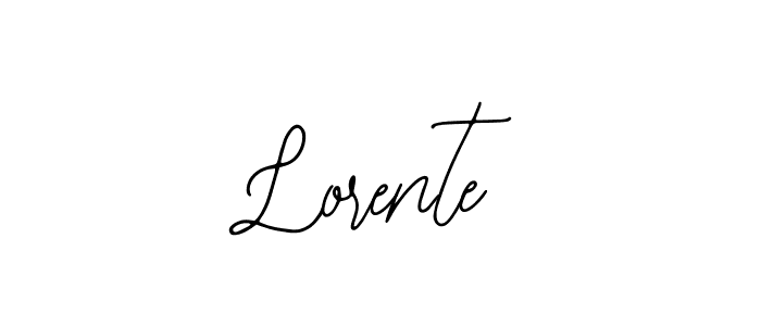 Also we have Lorente name is the best signature style. Create professional handwritten signature collection using Bearetta-2O07w autograph style. Lorente signature style 12 images and pictures png