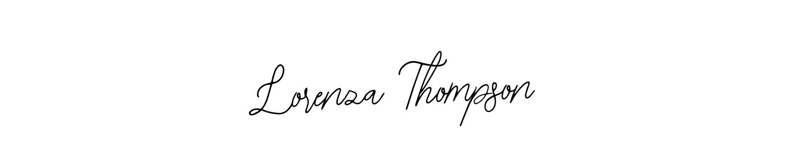 Create a beautiful signature design for name Lorenza Thompson. With this signature (Bearetta-2O07w) fonts, you can make a handwritten signature for free. Lorenza Thompson signature style 12 images and pictures png