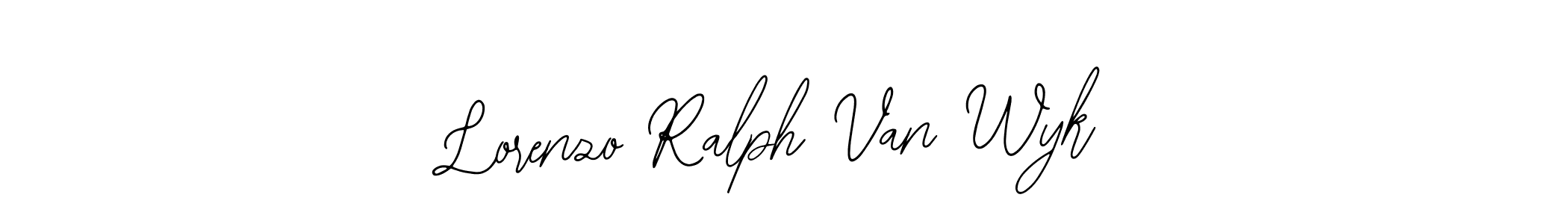 The best way (Bearetta-2O07w) to make a short signature is to pick only two or three words in your name. The name Lorenzo Ralph Van Wyk include a total of six letters. For converting this name. Lorenzo Ralph Van Wyk signature style 12 images and pictures png