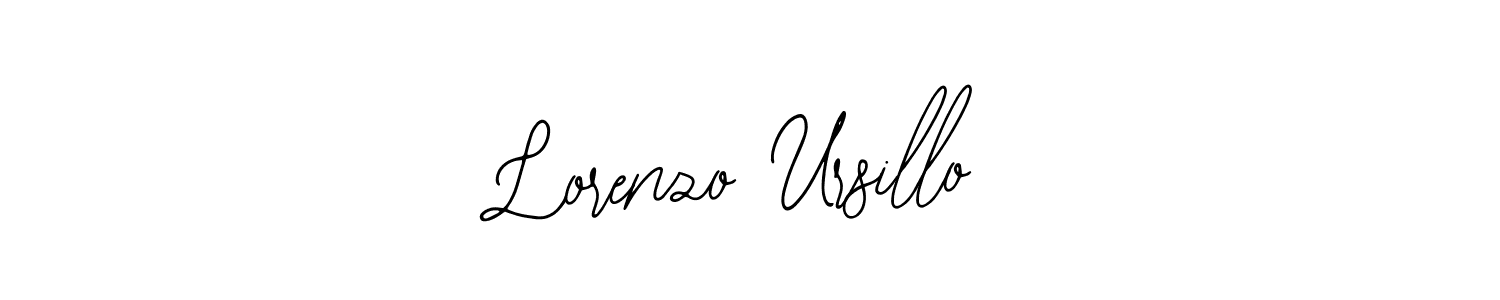 Design your own signature with our free online signature maker. With this signature software, you can create a handwritten (Bearetta-2O07w) signature for name Lorenzo Ursillo. Lorenzo Ursillo signature style 12 images and pictures png