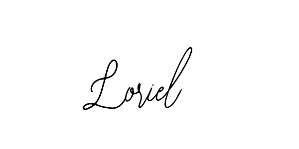 Design your own signature with our free online signature maker. With this signature software, you can create a handwritten (Bearetta-2O07w) signature for name Loriel. Loriel signature style 12 images and pictures png
