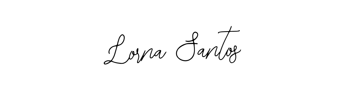 The best way (Bearetta-2O07w) to make a short signature is to pick only two or three words in your name. The name Lorna Santos include a total of six letters. For converting this name. Lorna Santos signature style 12 images and pictures png