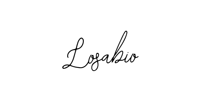 How to make Losabio signature? Bearetta-2O07w is a professional autograph style. Create handwritten signature for Losabio name. Losabio signature style 12 images and pictures png