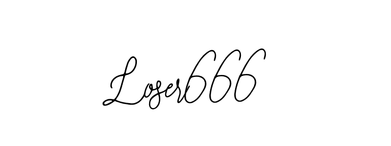 It looks lik you need a new signature style for name Loser666. Design unique handwritten (Bearetta-2O07w) signature with our free signature maker in just a few clicks. Loser666 signature style 12 images and pictures png