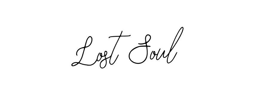 Design your own signature with our free online signature maker. With this signature software, you can create a handwritten (Bearetta-2O07w) signature for name Lost Soul. Lost Soul signature style 12 images and pictures png