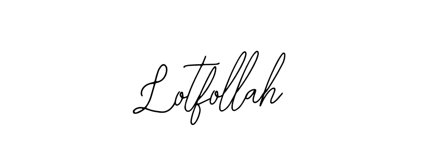 Design your own signature with our free online signature maker. With this signature software, you can create a handwritten (Bearetta-2O07w) signature for name Lotfollah. Lotfollah signature style 12 images and pictures png