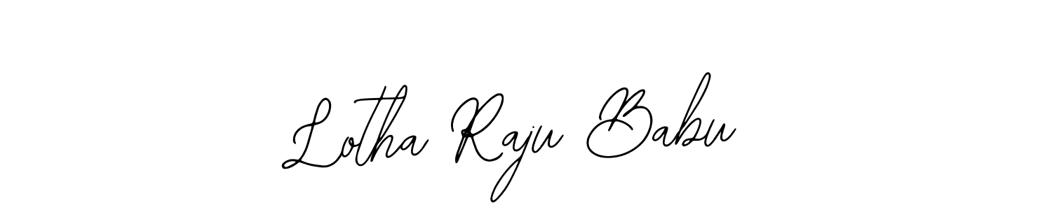 Once you've used our free online signature maker to create your best signature Bearetta-2O07w style, it's time to enjoy all of the benefits that Lotha Raju Babu name signing documents. Lotha Raju Babu signature style 12 images and pictures png