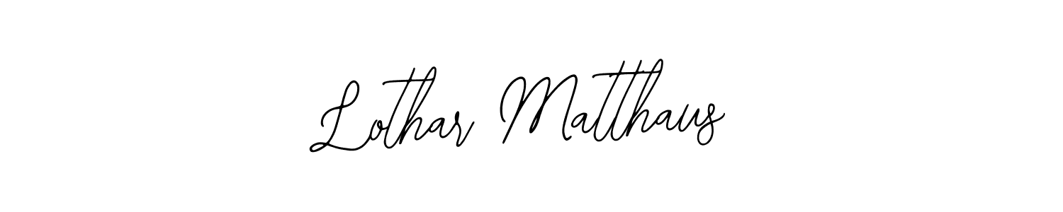Lothar Matthaus stylish signature style. Best Handwritten Sign (Bearetta-2O07w) for my name. Handwritten Signature Collection Ideas for my name Lothar Matthaus. Lothar Matthaus signature style 12 images and pictures png