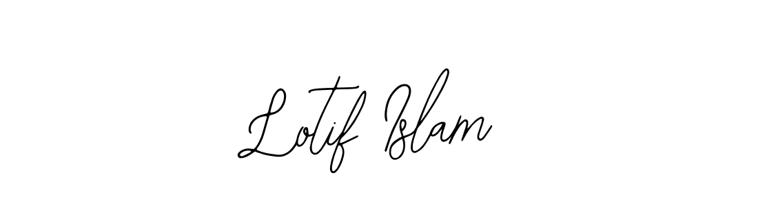 Lotif Islam stylish signature style. Best Handwritten Sign (Bearetta-2O07w) for my name. Handwritten Signature Collection Ideas for my name Lotif Islam. Lotif Islam signature style 12 images and pictures png