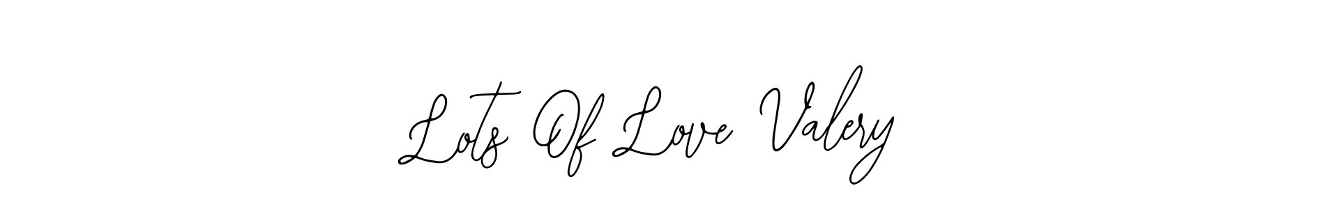 Create a beautiful signature design for name Lots Of Love Valery. With this signature (Bearetta-2O07w) fonts, you can make a handwritten signature for free. Lots Of Love Valery signature style 12 images and pictures png