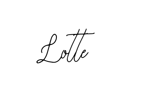 Make a beautiful signature design for name Lotte. Use this online signature maker to create a handwritten signature for free. Lotte signature style 12 images and pictures png