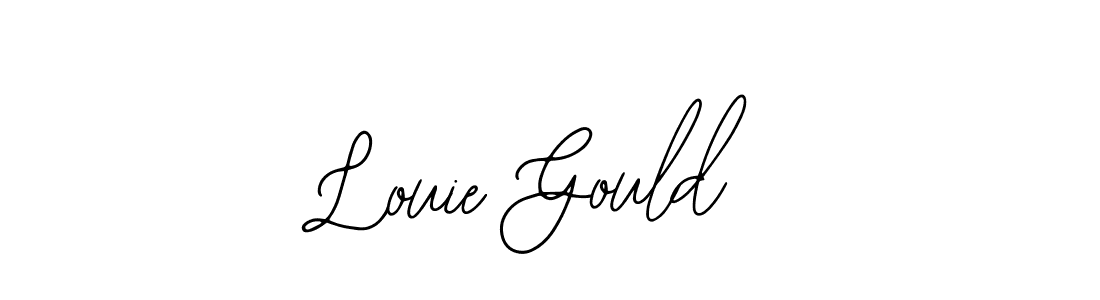 Make a beautiful signature design for name Louie Gould. Use this online signature maker to create a handwritten signature for free. Louie Gould signature style 12 images and pictures png