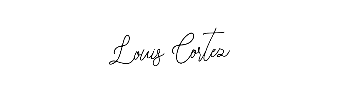 The best way (Bearetta-2O07w) to make a short signature is to pick only two or three words in your name. The name Louis Cortez include a total of six letters. For converting this name. Louis Cortez signature style 12 images and pictures png