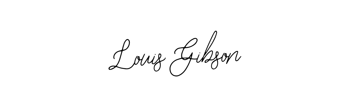 Louis Gibson stylish signature style. Best Handwritten Sign (Bearetta-2O07w) for my name. Handwritten Signature Collection Ideas for my name Louis Gibson. Louis Gibson signature style 12 images and pictures png