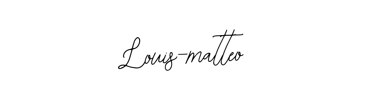 Also You can easily find your signature by using the search form. We will create Louis-matteo name handwritten signature images for you free of cost using Bearetta-2O07w sign style. Louis-matteo signature style 12 images and pictures png