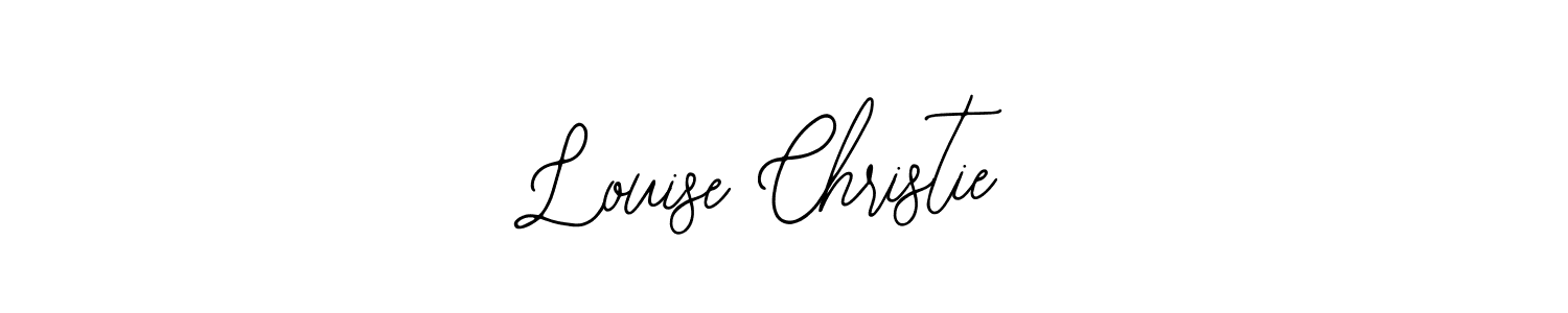 How to make Louise Christie name signature. Use Bearetta-2O07w style for creating short signs online. This is the latest handwritten sign. Louise Christie signature style 12 images and pictures png