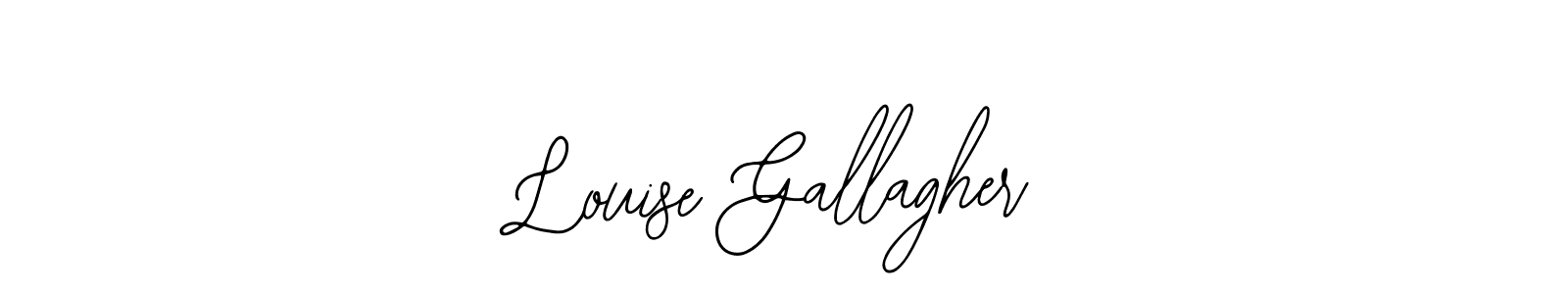 The best way (Bearetta-2O07w) to make a short signature is to pick only two or three words in your name. The name Louise Gallagher include a total of six letters. For converting this name. Louise Gallagher signature style 12 images and pictures png