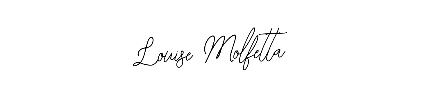 if you are searching for the best signature style for your name Louise Molfetta. so please give up your signature search. here we have designed multiple signature styles  using Bearetta-2O07w. Louise Molfetta signature style 12 images and pictures png