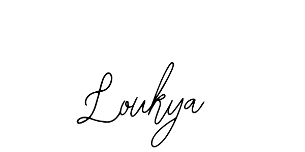 You can use this online signature creator to create a handwritten signature for the name Loukya. This is the best online autograph maker. Loukya signature style 12 images and pictures png
