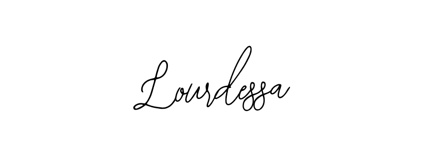 You should practise on your own different ways (Bearetta-2O07w) to write your name (Lourdessa) in signature. don't let someone else do it for you. Lourdessa signature style 12 images and pictures png