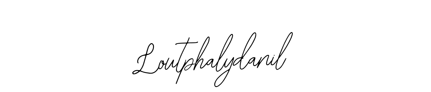 Loutphalydanil stylish signature style. Best Handwritten Sign (Bearetta-2O07w) for my name. Handwritten Signature Collection Ideas for my name Loutphalydanil. Loutphalydanil signature style 12 images and pictures png