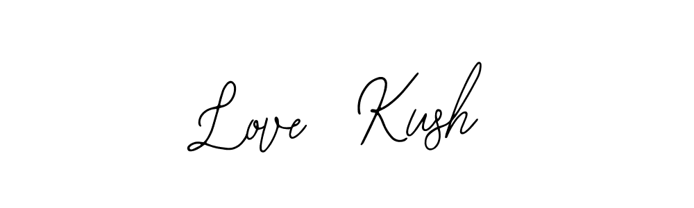 How to Draw Love  Kush signature style? Bearetta-2O07w is a latest design signature styles for name Love  Kush. Love  Kush signature style 12 images and pictures png