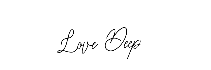 Also we have Love Deep name is the best signature style. Create professional handwritten signature collection using Bearetta-2O07w autograph style. Love Deep signature style 12 images and pictures png