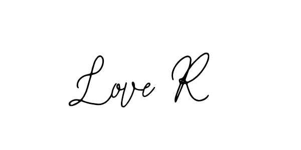 Create a beautiful signature design for name Love R. With this signature (Bearetta-2O07w) fonts, you can make a handwritten signature for free. Love R signature style 12 images and pictures png