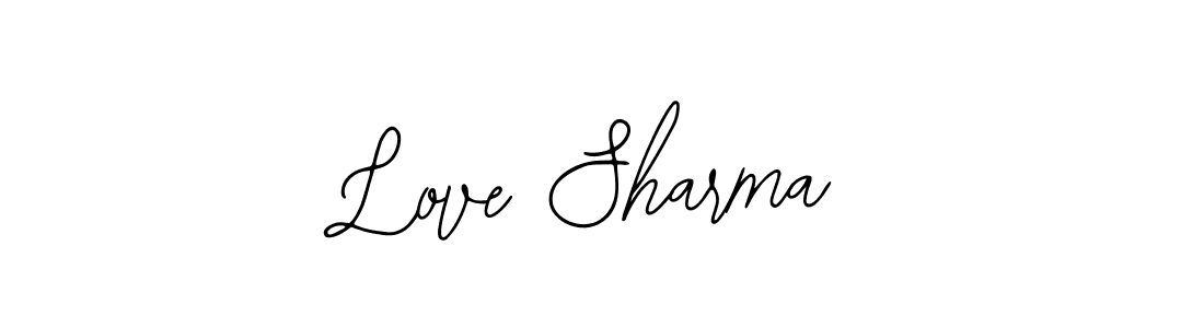 Also You can easily find your signature by using the search form. We will create Love Sharma name handwritten signature images for you free of cost using Bearetta-2O07w sign style. Love Sharma signature style 12 images and pictures png