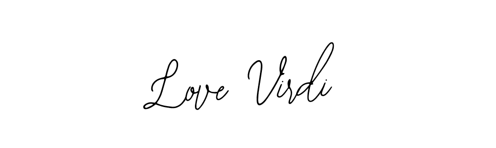 How to Draw Love Virdi signature style? Bearetta-2O07w is a latest design signature styles for name Love Virdi. Love Virdi signature style 12 images and pictures png