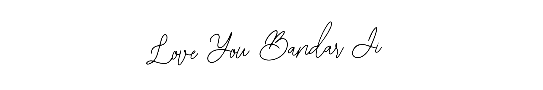 Make a short Love You Bandar Ji signature style. Manage your documents anywhere anytime using Bearetta-2O07w. Create and add eSignatures, submit forms, share and send files easily. Love You Bandar Ji signature style 12 images and pictures png