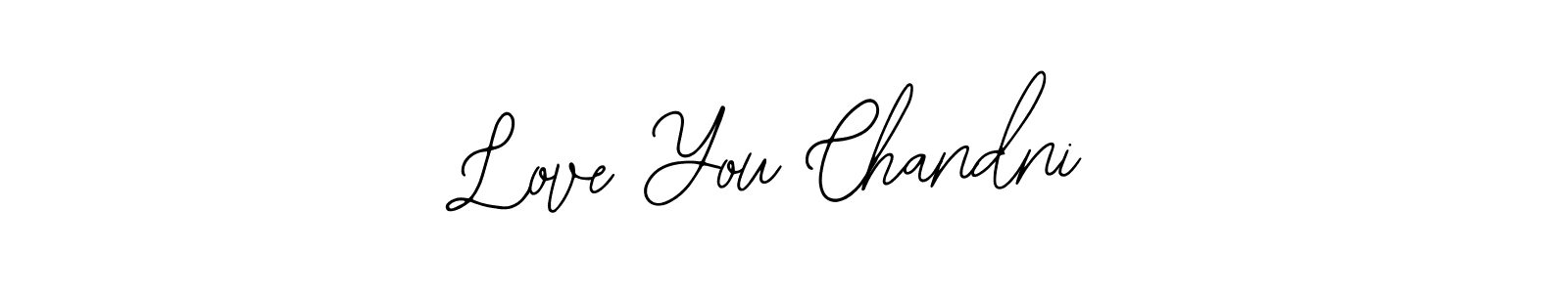The best way (Bearetta-2O07w) to make a short signature is to pick only two or three words in your name. The name Love You Chandni include a total of six letters. For converting this name. Love You Chandni signature style 12 images and pictures png