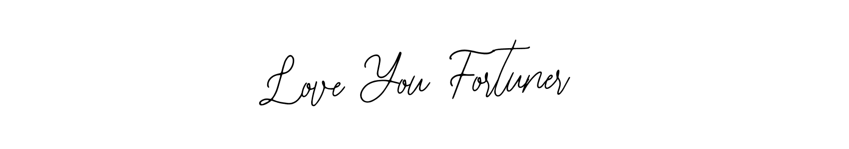 Best and Professional Signature Style for Love You Fortuner. Bearetta-2O07w Best Signature Style Collection. Love You Fortuner signature style 12 images and pictures png