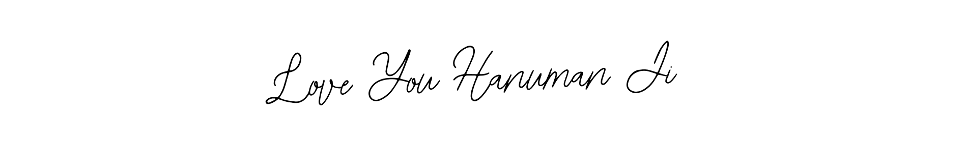 Design your own signature with our free online signature maker. With this signature software, you can create a handwritten (Bearetta-2O07w) signature for name Love You Hanuman Ji. Love You Hanuman Ji signature style 12 images and pictures png