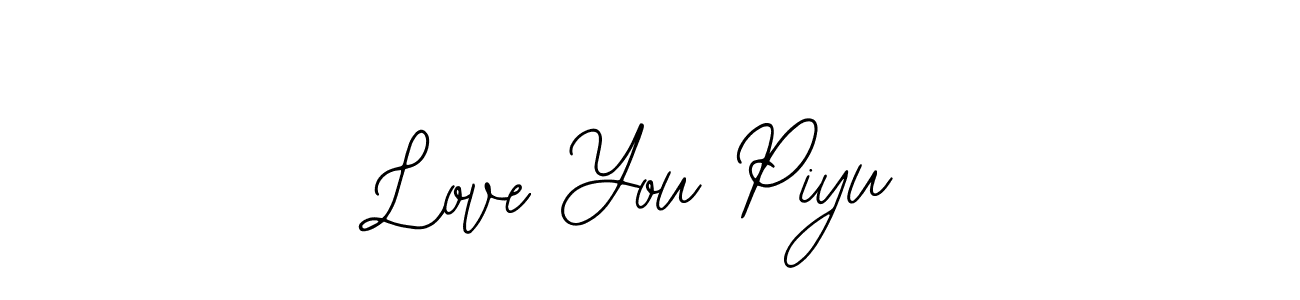 How to Draw Love You Piyu signature style? Bearetta-2O07w is a latest design signature styles for name Love You Piyu. Love You Piyu signature style 12 images and pictures png