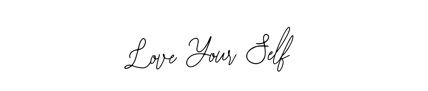 Also You can easily find your signature by using the search form. We will create Love Your Self name handwritten signature images for you free of cost using Bearetta-2O07w sign style. Love Your Self signature style 12 images and pictures png