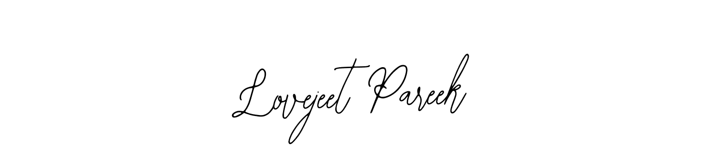 Make a beautiful signature design for name Lovejeet Pareek. Use this online signature maker to create a handwritten signature for free. Lovejeet Pareek signature style 12 images and pictures png