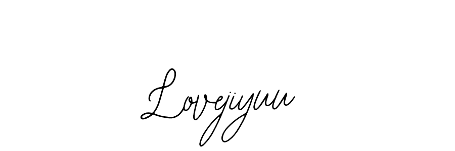 How to make Lovejiyuu signature? Bearetta-2O07w is a professional autograph style. Create handwritten signature for Lovejiyuu name. Lovejiyuu signature style 12 images and pictures png