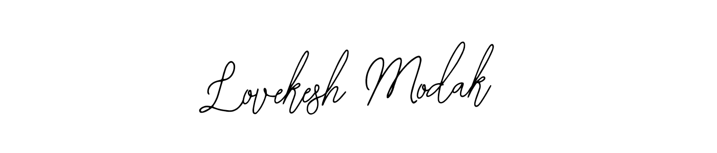 Use a signature maker to create a handwritten signature online. With this signature software, you can design (Bearetta-2O07w) your own signature for name Lovekesh Modak. Lovekesh Modak signature style 12 images and pictures png