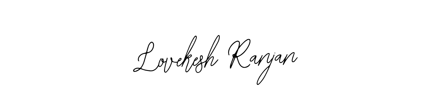 How to make Lovekesh Ranjan name signature. Use Bearetta-2O07w style for creating short signs online. This is the latest handwritten sign. Lovekesh Ranjan signature style 12 images and pictures png