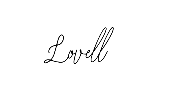 Use a signature maker to create a handwritten signature online. With this signature software, you can design (Bearetta-2O07w) your own signature for name Lovell. Lovell signature style 12 images and pictures png