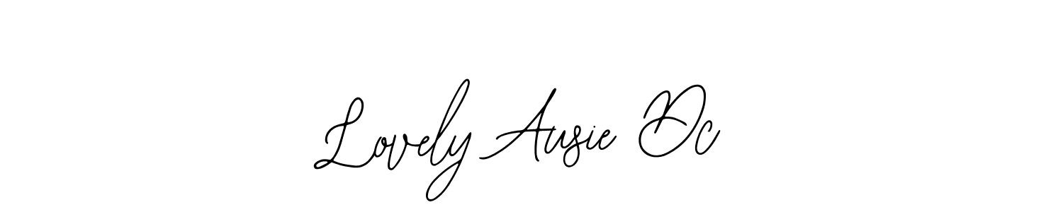 You can use this online signature creator to create a handwritten signature for the name Lovely Ausie Dc. This is the best online autograph maker. Lovely Ausie Dc signature style 12 images and pictures png