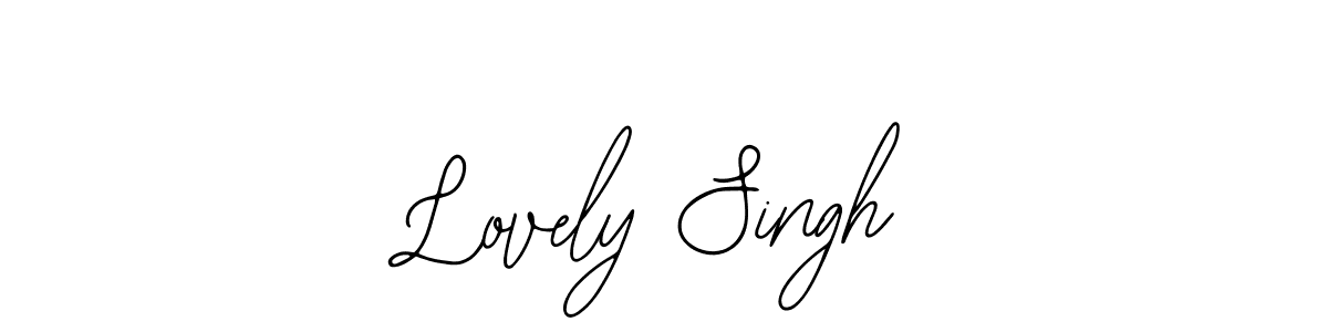 How to Draw Lovely Singh signature style? Bearetta-2O07w is a latest design signature styles for name Lovely Singh. Lovely Singh signature style 12 images and pictures png