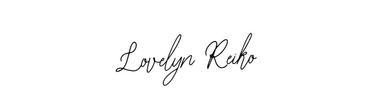 Make a short Lovelyn Reiko signature style. Manage your documents anywhere anytime using Bearetta-2O07w. Create and add eSignatures, submit forms, share and send files easily. Lovelyn Reiko signature style 12 images and pictures png