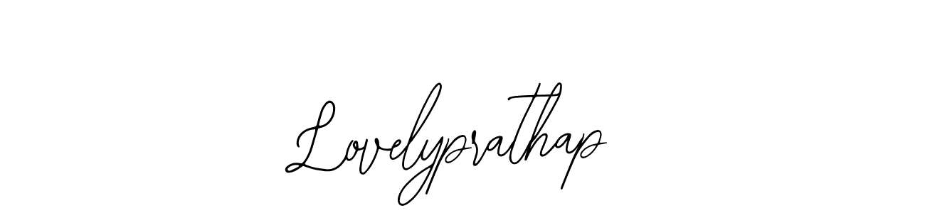 You should practise on your own different ways (Bearetta-2O07w) to write your name (Lovelyprathap) in signature. don't let someone else do it for you. Lovelyprathap signature style 12 images and pictures png