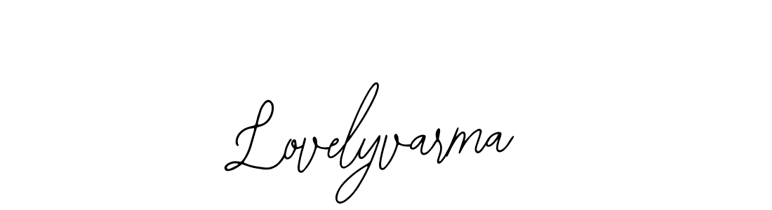 Make a beautiful signature design for name Lovelyvarma. With this signature (Bearetta-2O07w) style, you can create a handwritten signature for free. Lovelyvarma signature style 12 images and pictures png