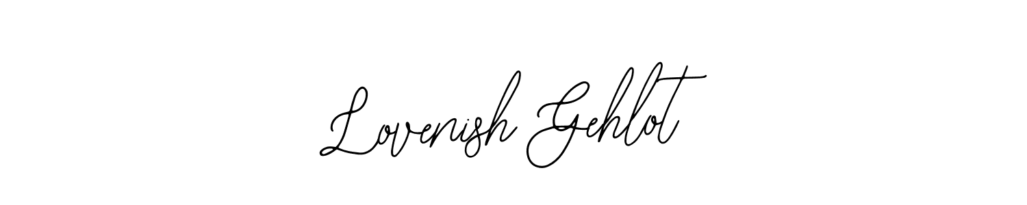Make a short Lovenish Gehlot signature style. Manage your documents anywhere anytime using Bearetta-2O07w. Create and add eSignatures, submit forms, share and send files easily. Lovenish Gehlot signature style 12 images and pictures png