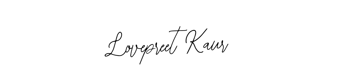 Similarly Bearetta-2O07w is the best handwritten signature design. Signature creator online .You can use it as an online autograph creator for name Lovepreet Kaur. Lovepreet Kaur signature style 12 images and pictures png